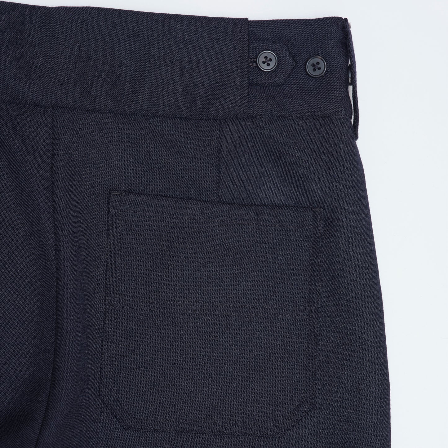 FLARED TROUSERS【NAVY】