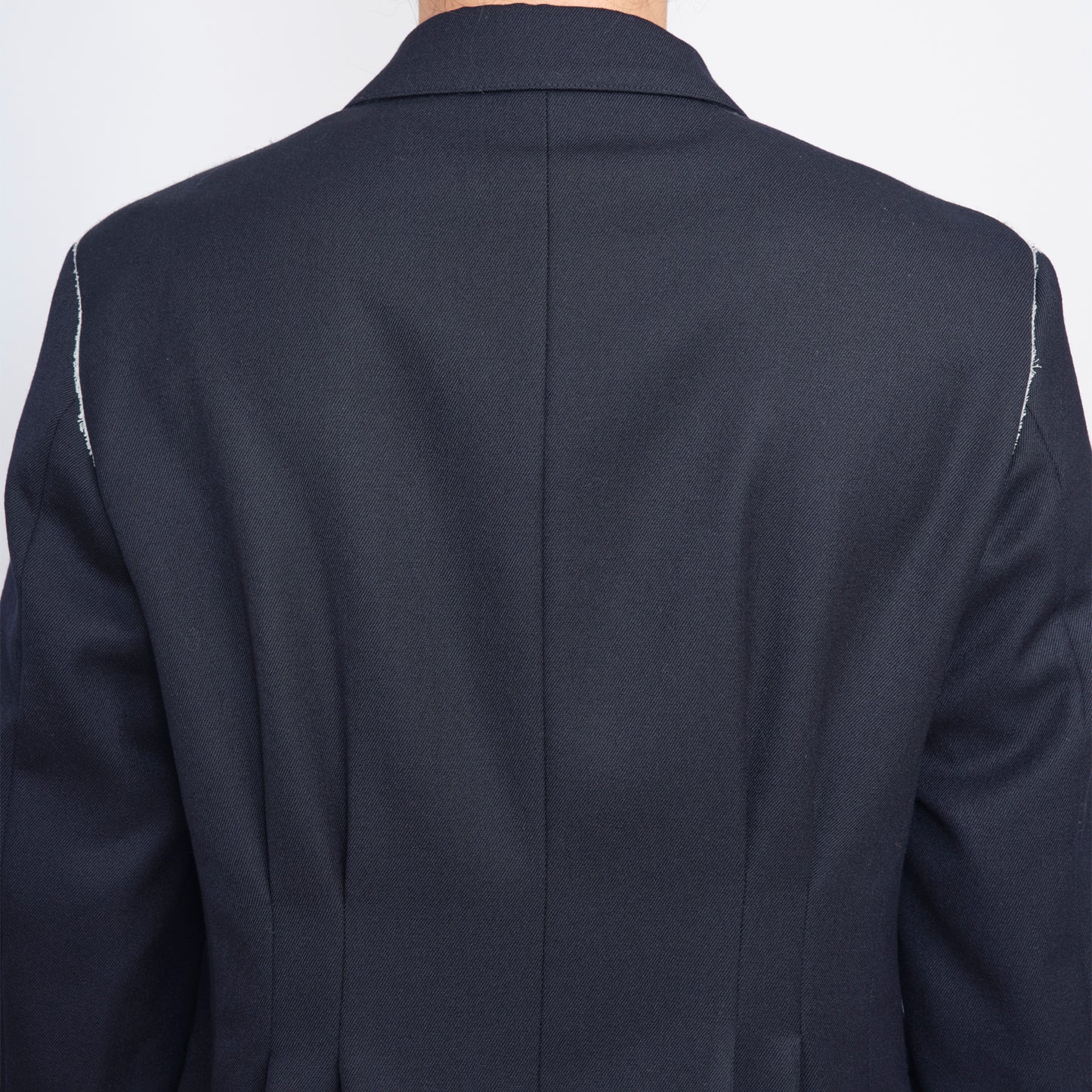 DOUBLE BREASTED JACKET【NAVY】